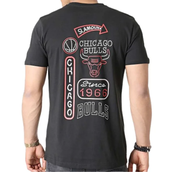 T-shirt New era Chicago Bulls Neon Lights