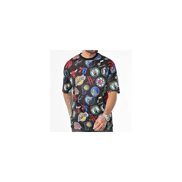 T-shirt New era en Mesh Oversize NBA All Over Print