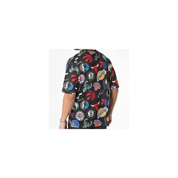 T-shirt New era en Mesh Oversize NBA All Over Print