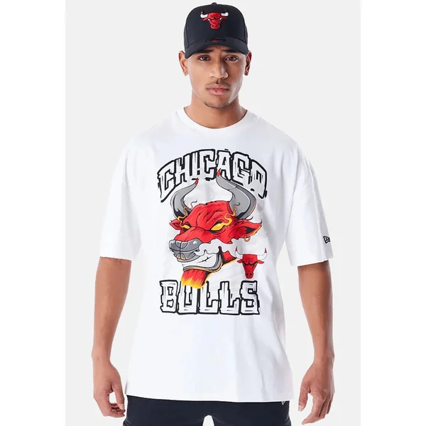 T-Shirt New era NBA Chicago Bulls Graphic OZ