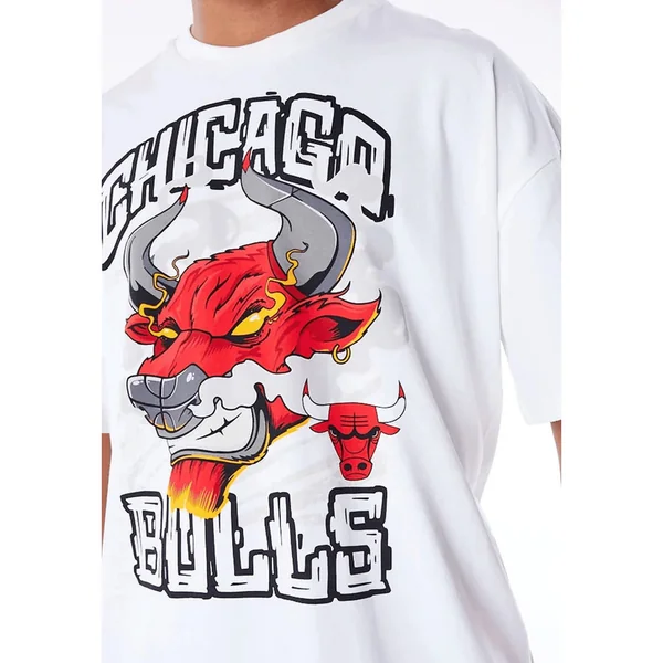 T-Shirt New era NBA Chicago Bulls Graphic OZ