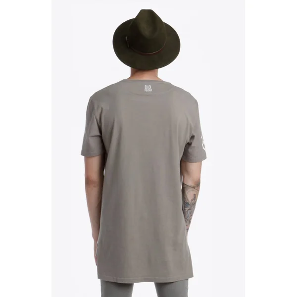 T-shirt oversize Black Kaviar Gream Kaki
