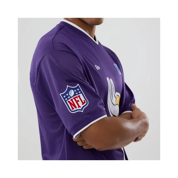 T-shirt Oversize en Mesh Minnesota Vikings NFL Violet