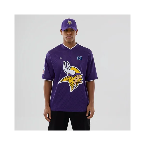 T-shirt Oversize en Mesh Minnesota Vikings NFL Violet
