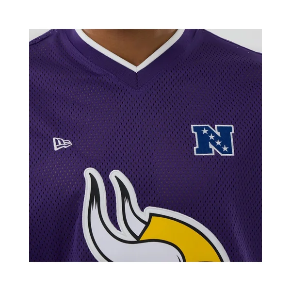 T-shirt Oversize en Mesh Minnesota Vikings NFL Violet