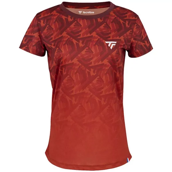 T-Shirt Tecnifibre Infini Tee X-Loop Femme Rouge