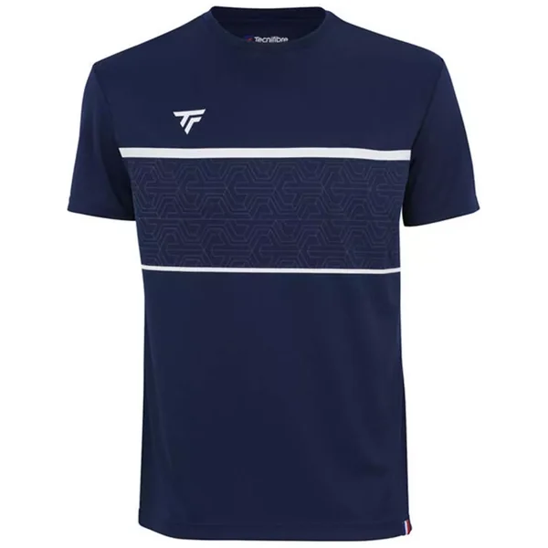 T-Shirt Tecnifibre Team Tech Junior Bleu Marine
