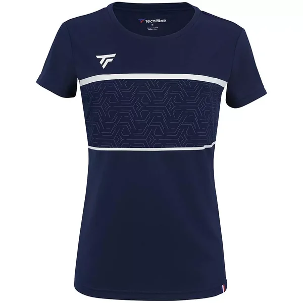 T-Shirt Tecnifibre Tech Femme Bleu Marine