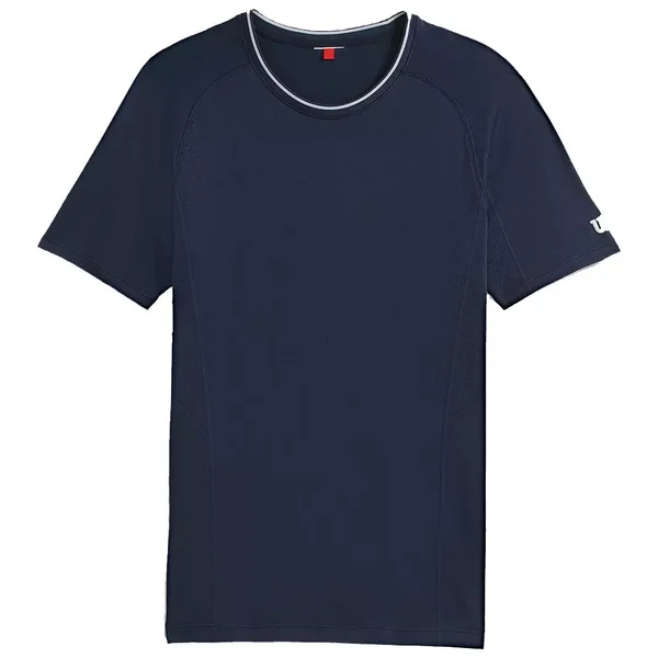 T-Shirt Wilson Team Seamless Crew Bleu marine