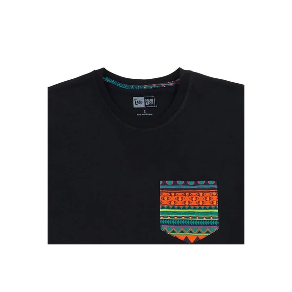 T-shirt à poche New era Native Noir