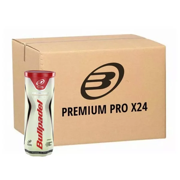 Tube de 3 balles Bullpadel Premium Pro