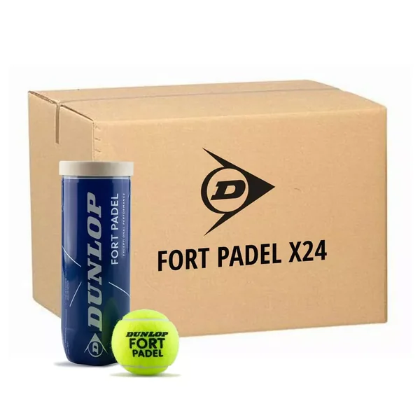 Tube de 3 Balles Dunlop Fort Padel