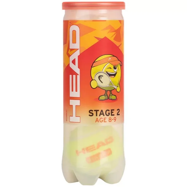 Tube de 3 Balles Head Stage 2 Orange