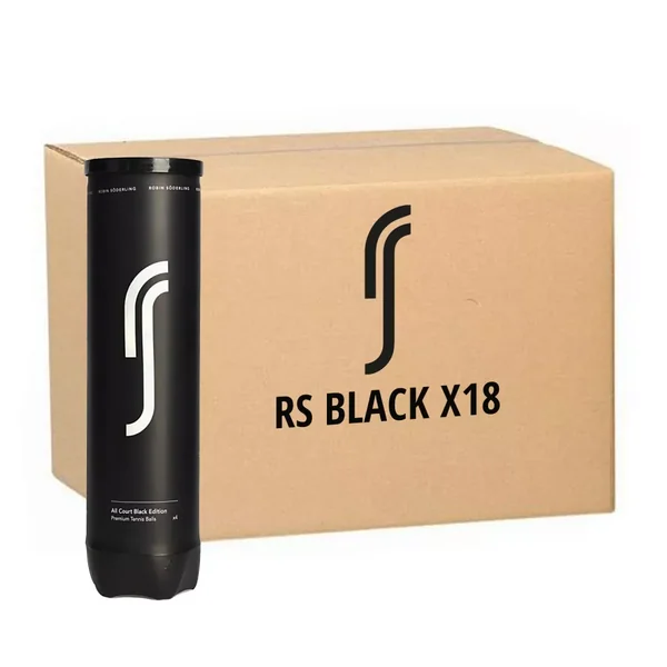 Tube de 4 Balles Robin Soderling Black Edition