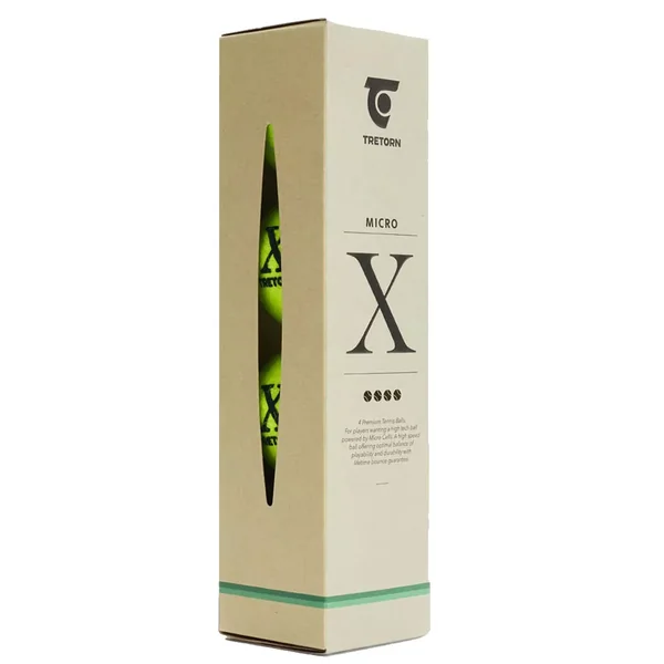 Tube de 4 balles Tretorn Micro X