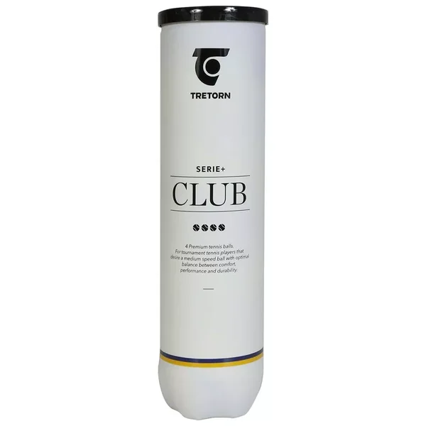 Tube de 4 balles Tretorn Serie+ Club