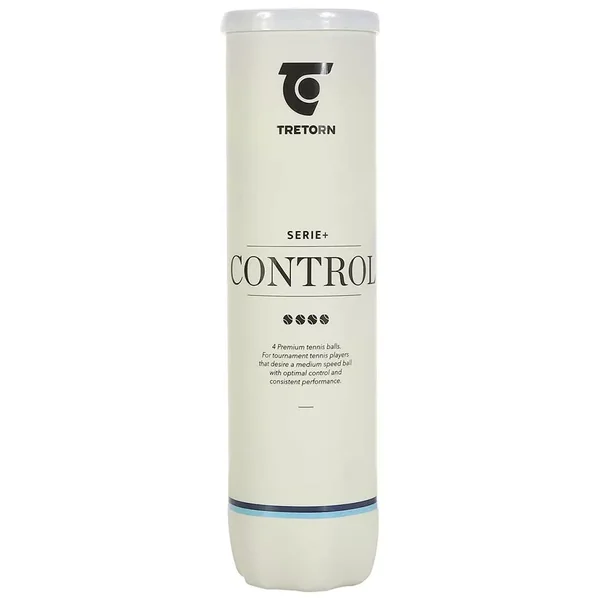 Tube de 4 balles Tretorn Serie+ Control