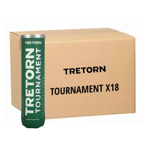 Tube de 4 balles Tretorn Tournament