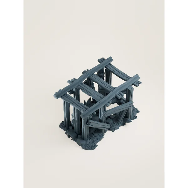 Tuiles Rails et chariots modulaires de mine