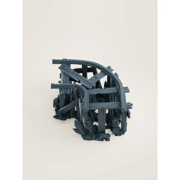 Tuiles Rails et chariots modulaires de mine