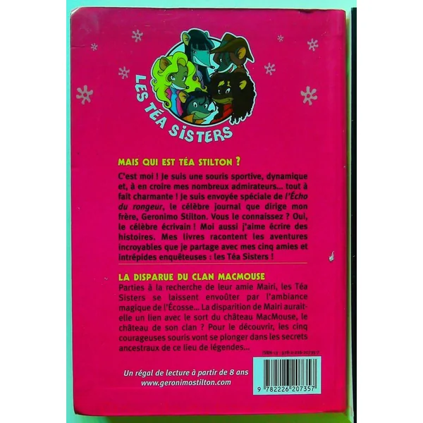 Téa Stilton lot de 7 livres (Titres en description)
