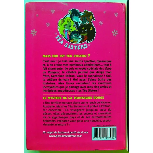 Téa Stilton lot de 7 livres (Titres en description)