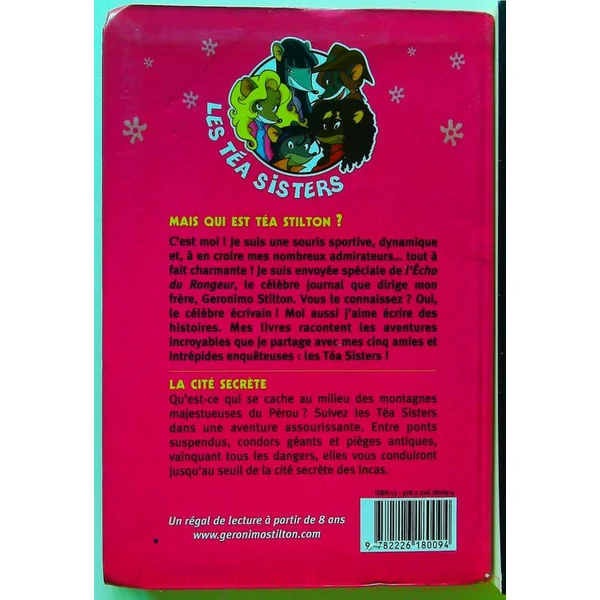 Téa Stilton lot de 7 livres (Titres en description)