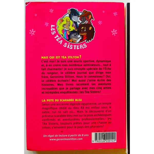Téa Stilton lot de 7 livres (Titres en description)