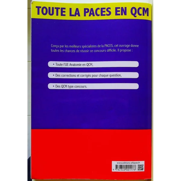 UE5 - Anatomie - 1000 Qcm