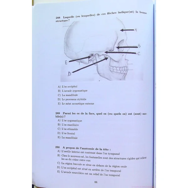 UE5 - Anatomie - 1000 Qcm