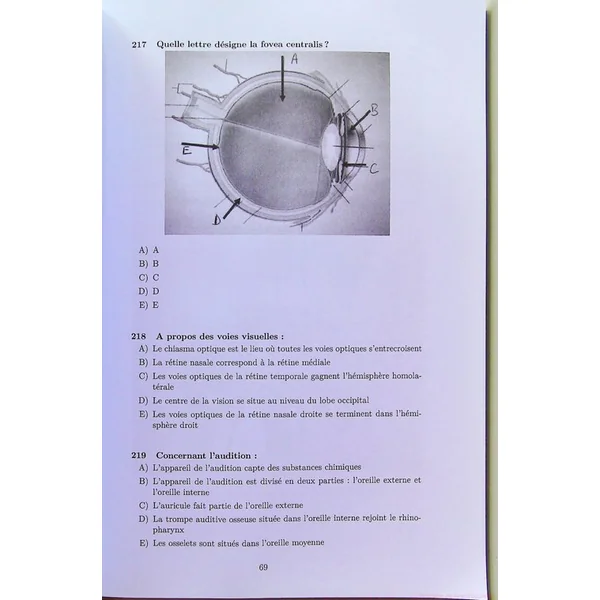 UE5 - Anatomie - 1000 Qcm