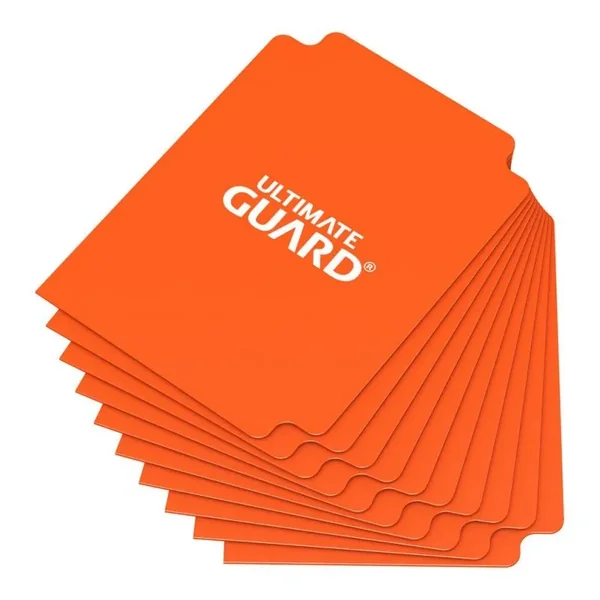Ultimate Guard 10 intercalaires pour cartes Card Dividers taille standard Orange