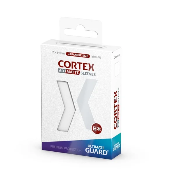 Ultimate Guard 60 pochettes Cortex Sleeves format japonais Blanc Mat