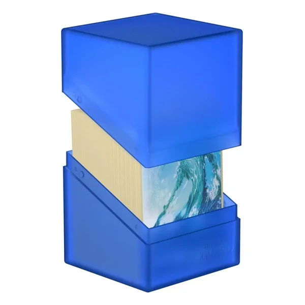 Ultimate Guard Boulder Deck Case 100+ taille standard Saphir