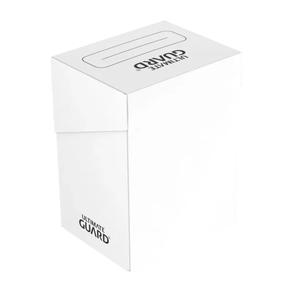 Ultimate Guard boîte pour cartes Deck Case 80+ taille standard Blanc