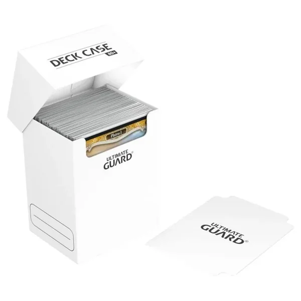 Ultimate Guard boîte pour cartes Deck Case 80+ taille standard Blanc