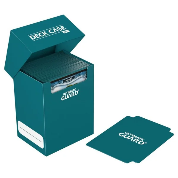 Ultimate Guard boîte pour cartes Deck Case 80+ taille standard Bleu Pétrole