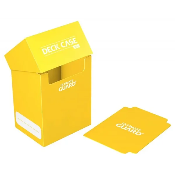 Ultimate Guard boîte pour cartes Deck Case 80+ taille standard Jaune