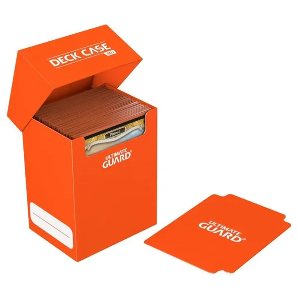 Ultimate Guard boîte pour cartes Deck Case 80+ taille standard Orange