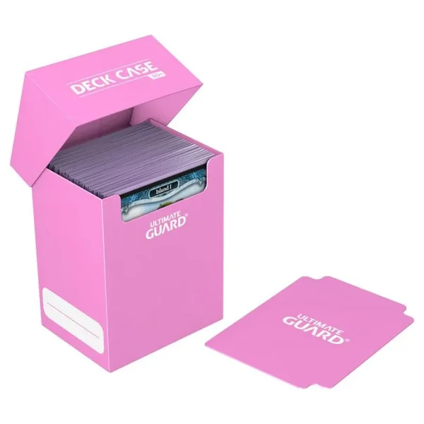 Ultimate Guard boîte pour cartes Deck Case 80+ taille standard Rose