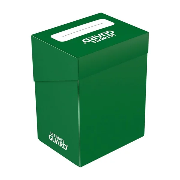 Ultimate Guard boîte pour cartes Deck Case 80+ taille standard Vert