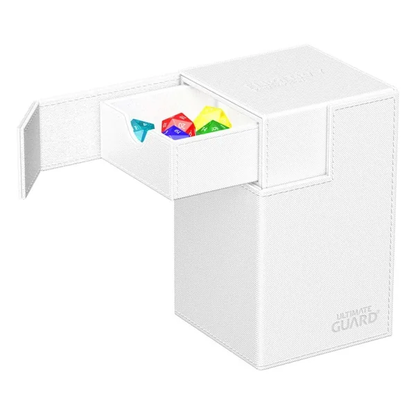 Ultimate Guard Flip`n`Tray 100+ XenoSkin Monocolor Blanc