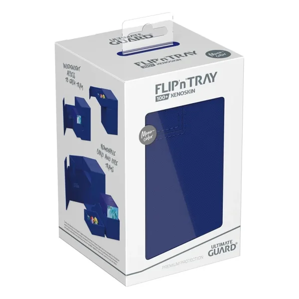Ultimate Guard Flip`n`Tray 100+ XenoSkin Monocolor Bleu