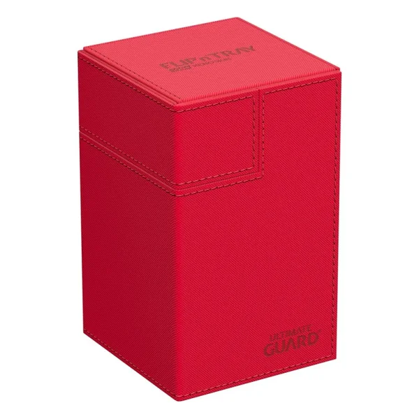 Ultimate Guard Flip`n`Tray 100+ XenoSkin Monocolor Rouge