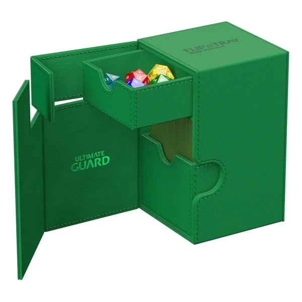 Ultimate Guard Flip`n`Tray 100+ XenoSkin Monocolor Vert