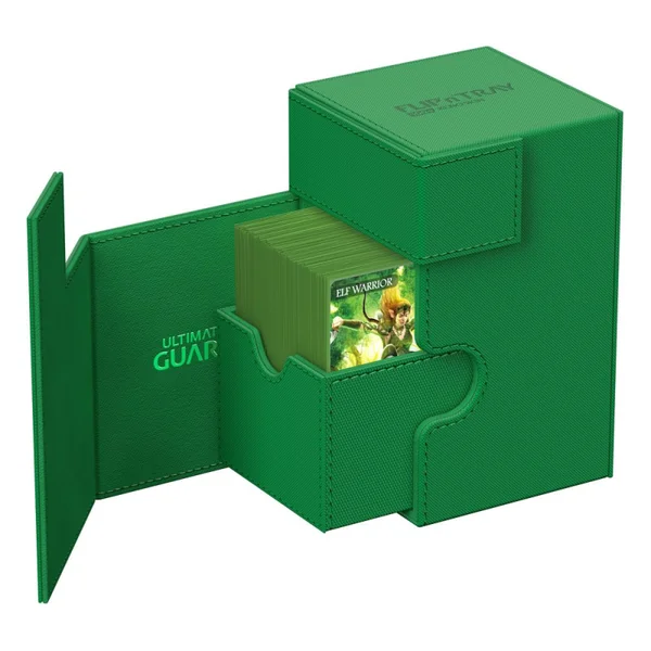 Ultimate Guard Flip`n`Tray 100+ XenoSkin Monocolor Vert