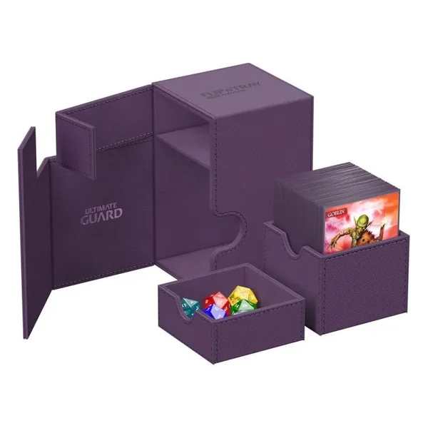 Ultimate Guard Flip`n`Tray 100+ XenoSkin Monocolor Violet