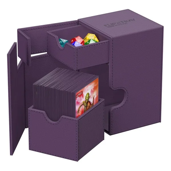 Ultimate Guard Flip`n`Tray 100+ XenoSkin Monocolor Violet