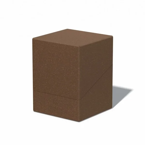 Ultimate Guard Return To Earth Boulder Deck Case 100+ taille standard Marron
