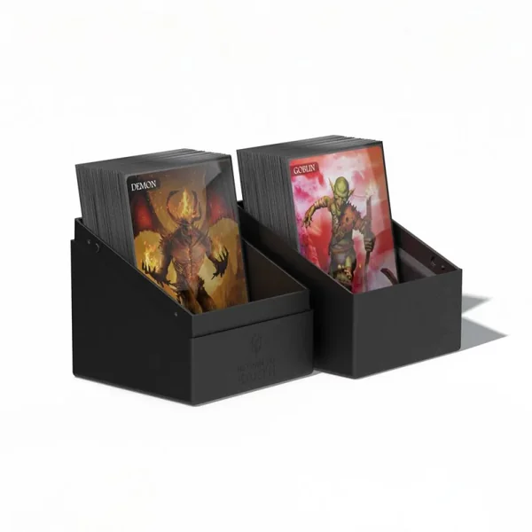 Ultimate Guard Return To Earth Boulder Deck Case 100+ taille standard Noir